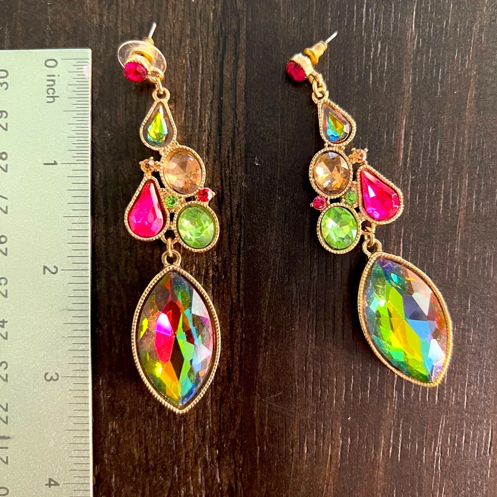 Earrings for prom, homecoming, formal wear.